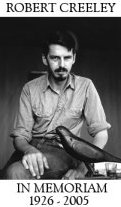 Poet Robert Creeley (1926-2005).